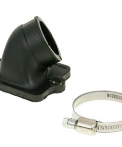 Ansaugstutzen Malossi MHR NBR 26/30mm schräg für Piaggio