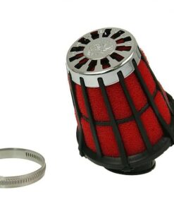 Luftfilter Malossi Red Filter E5 Racing Boxed 38mm 30° Gitter rot-schwarz