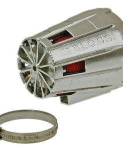 Luftfilter Malossi Red Filter E5 Racing Boxed 38mm 30° Chrom-rot