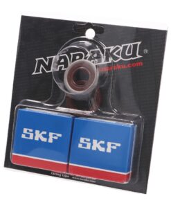Kurbelwellenlager Satz Naraku SKF C4 Metallkäfig für Minarelli AM6