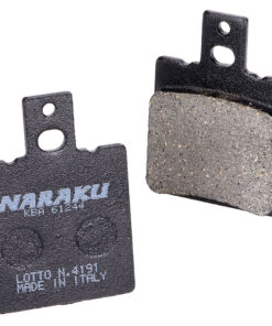 Bremsbeläge Naraku organisch für Aprilia AF1, RS 125, Keeway, Hyosung Boomer