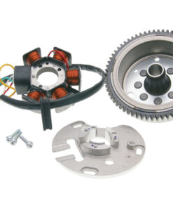 Lichtmaschine / Zündung inkl. Rotor OEM für Piaggio / Derbi Motor D50B0 E-Start