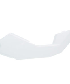 Verkleidung unter Sitzbank links OEM weiß für Aprilia RX, SX 06-17