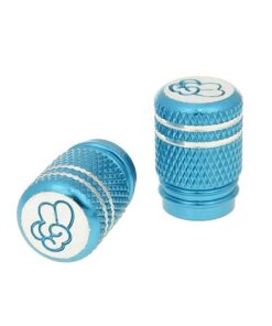 Ventilkappen Set Peace blau - universal