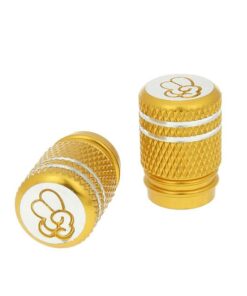 Ventilkappen Set Peace gold - universal