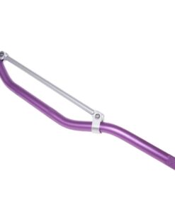 Lenker Motocross Aluminium mit Strebe lila 22mm - 810mm