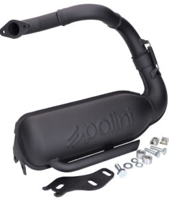 Auspuff Polini Racing (links) für Vespa PK50, PK50XL