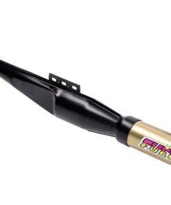 Auspuff Jamarcol Fuego schwarz / gold für Puch Maxi