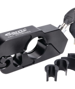 Wegfahrsperre / Schloss Gas- / Bremsgriff Aluminium schwarz für Motorroller, Motorrad