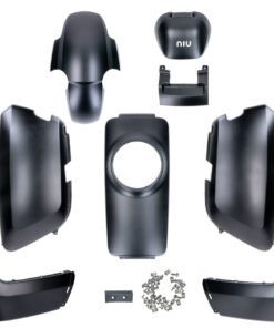 Verkleidungskit 10-teilig schwarz grundiert für NIU-N1, NQi-Sport, NQi-GT, NQI-GTS