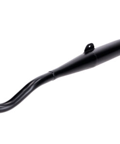 Auspuff Sidepipe komplett schwarz für Puch Maxi
