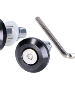 Lenkerende Vibrationbsdämpfer Tuning flach, 13,5 / 17,5mm - schwarz