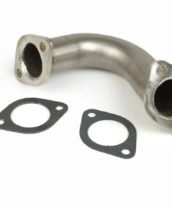 Auspuffkrümmer BGM PRO Edelstahl für Piaggio 125-180ccm 2T Gilera Runner FX/FXR 125-180, Italjet Dragster 125-180, Piaggio SKR 125-150, TPH125, Skipper125-150, Hexagon LX/LXT 125-180