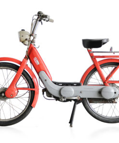 Gepäckträger hinten Moto Nostra Piaggio Ciao (eckige Sattelstütze, Rücklicht am Schutzblech) Chrom