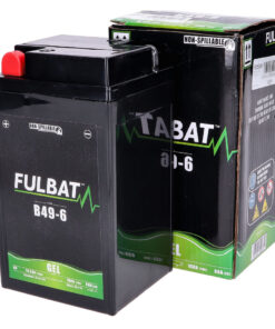 Batterie Fulbat B49-6 6V 10Ah GEL für BMW R25, R69, Vespa Sprint, Rally, SS, Super Sport, DKW, EMW, Simson AWO Touren / Sport