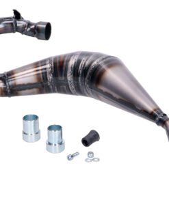 Auspuff Giannelli Enduro für Fantic Motor 50M, 50MR, 50E, 50ER, 50ES 2T 13-16
