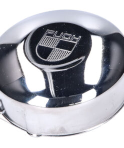 Lichtmaschinendeckel / Zündungsdeckel verchromt mit Puch-Logo für Puch Maxi