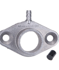 Vergaser Anbauflansch Malossi für 24mm Klemmflansch PHBG 19A gerade für Kymco SF10, SYM, PGO, Honda