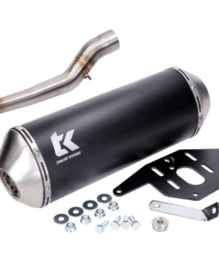 Auspuff Turbo Kit für SYM Jet 14, SR 125ccm 4T LC EFI 2017-