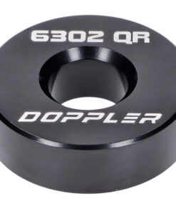 Lagerdummy Doppler Aluminium CNC schwarz für 6302QR Lager