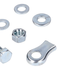 Klemmplättchen Drahtklemme Set CIF für Bremszug vorn / hinten für Piaggio Ciao, SI, Bravo, Boxer Mofa