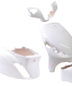 Verkleidungskit EDGE 5-teilig weiß für Piaggio ZIP 2 AC