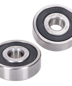 Radlager Satz Naraku Vorderrad 6300.2RS für GY6 50 mit 10mm Achse, Yamaha DT 50 R, ST, MX -1994, Yamaha, MBK Motorroller