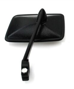 Spiegel Links Kunststoff Aluminium Schwarz für Simson Schwalbe KR 51/1, SR4-2, SR4-3, SR4-4, MZ TS 250