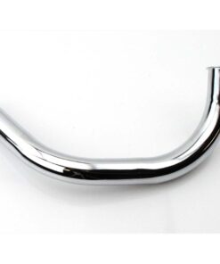 Auspuffkrümmer 28mm Chrom für Simson S 50, 51