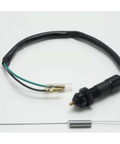 Bremslichtschalter Hinten Mit Anschlusskabel Und Feder für Honda MT 50, 80, MB 80