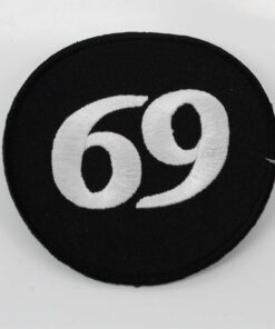 Aufnäher Polyesterstoff 73mm für Mofa Mokick