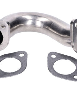 Auspuffkrümmer Edelstahl offen 35mm für Gilera Runner, Piaggio Hexagon, TPH, SKR, Italjet Dragster 125-180 2T = 50156