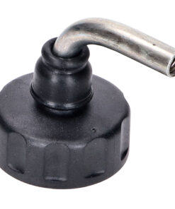 Vergaserdeckel Kunsstoff mit Schraubverschluss, 90° Führung für Dellorto PHBG Vergaser