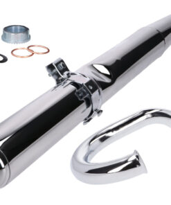 Auspuff Kit Enduro 28mm mit Gegenkonus für Simson S50, S51, S70, S53, S83 Enduro