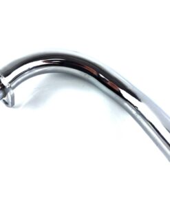 Auspuffkrümmer Stahl 32mm Chrom für Hercules K 50 RE RL Sport, Ultra, KX 5, Supra, KTM, DKW