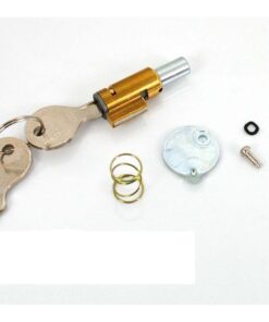 Lenkerschloss Komplett 8mm 12mm Mit Zwei Schlüsseln für Hercules alte Modelle, Puch Maxi, X 30, Kreidler MF-2, MF 12, 13, DKW KTM, Zündapp GTS, KS, CX, CS, ZD, ZA, A, ZR, ZL, ZX, ZS, MS, MV, VS, VZ, DS 50