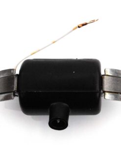 Zündspule Goebel 6V Schwarz 54mm 76mm 17mm für Zündapp Bergsteiger M 25, 50, ZD 20, 40, C 50 Super, Sport, GTS Super Combinette, Sport R