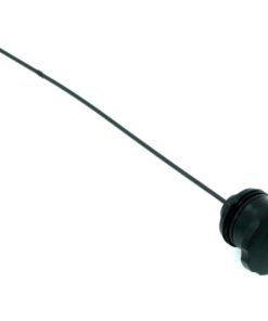 Tankdeckel Kunststoff Schwarz für Piaggio Ciao, Citta