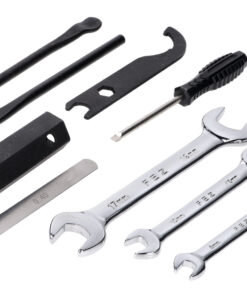 Bordwerkzeug Satz 2 Reifenmontierhebel 0,40mm Fühlerlehre Gabelschlüssel 8/9mm 10/13mm 17/19mm für Zündapp, Kreidler, Hercules Prima M MK K KX, Simson, Puch Puch, Miele, DKW, KTM, Rixe, Sachs, Piaggio Ciao