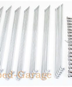 Speichen Satz Stahl 187/190mm 3mm Nippel 5mm für Zündapp Automatic Mofa Typ 442, Hercules M1 506 M, M2 504 P1 505 P, Prima 2 N 012