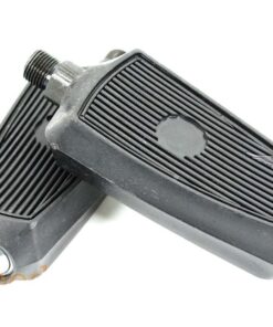 Pedale Kunststoff Schwarz für Zündapp, Kreidler Flory, Hercules, Puch, KTM, DKW, Miele Mofa, Moped