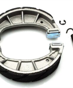 Bremsbeläge Satz mit Feder und Clips für Simson Schwalbe KR51/1, KR51/2, S50, S51, S70, S53, S83, SR4-2, SR4-3, SR4-4, SR50, SR80