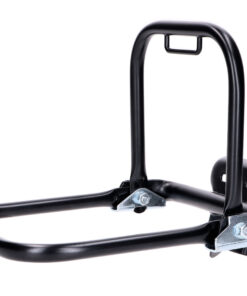 Gepäckträger Schwarz mit Schutzblech Halter und Stützbügel für Simson, S 50, 51, 70