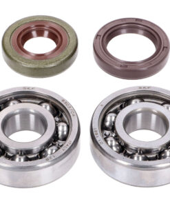 Kurbelwellenlager Satz Naraku SKF, FKM Premium C4 Metallkäfig für Minarelli AM