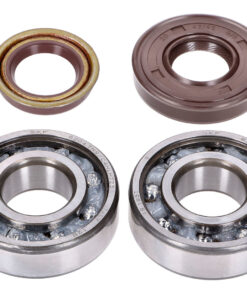 Kurbelwellenlager Satz Naraku SKF, FKM Premium C4 Polyamid für Minarelli liegend, stehend, AC, LC