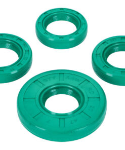 Wellendichtringsatz Motor Schmitt Evolution FKM grün mit Drallrichtung für Simson S51, S53, S70, S83, Schwalbe KR51/2, SR50, SR80