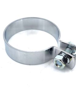 Auspuffschelle Chrom 60mm 18mm für Zündapp, Kreidler, Hercules, Puch, Simson, KTM, DKW, Miele, Göricke, Gritzner, Zündapp Bergsteiger, M 25, 50