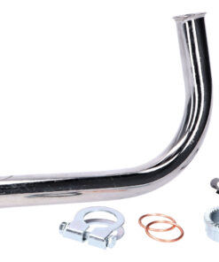 Auspuffkrümmer Set 28mm Edelstahl für Simson, Schwalbe KR51/1, SR4-2, SR4-3, SR4-4, Duo4/1