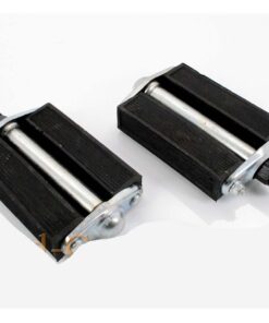 Pedale Block 9/16 Schwarz für Zündapp, Kreidler, Hercules, Puch, KTM, DKW, Miele, NSU, Gritzner, Göricke, Solex