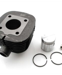 Zylinderkit Guss 38mm mit Kolben 12mm Krümmeranschluss 28mm für Victoria, Vicky